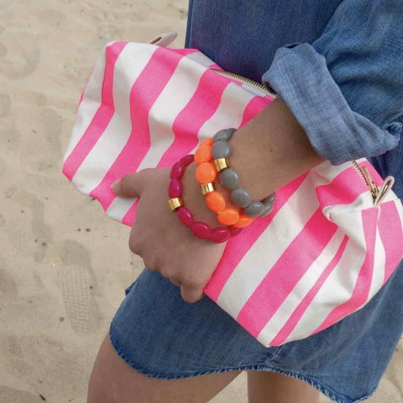 pom.pom bracelet°°